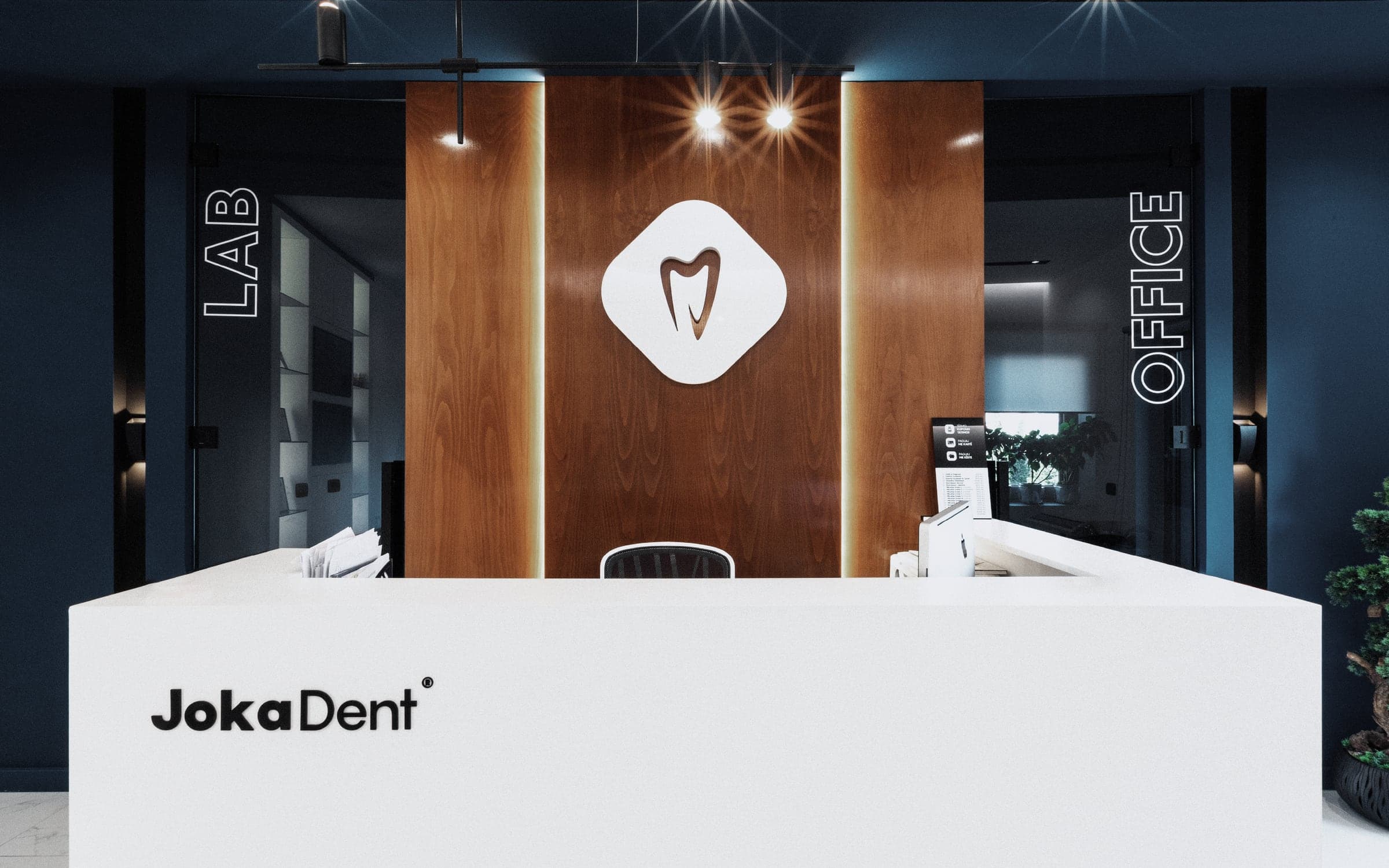 Inside the JokaDent clinic